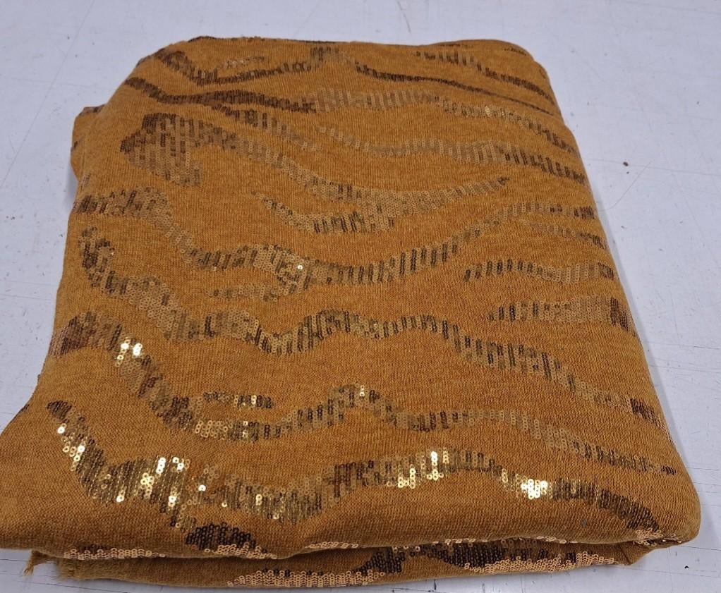Knitwear met pailetten, 120 cm of meer, Geel, Ophalen of Verzenden, Polyester