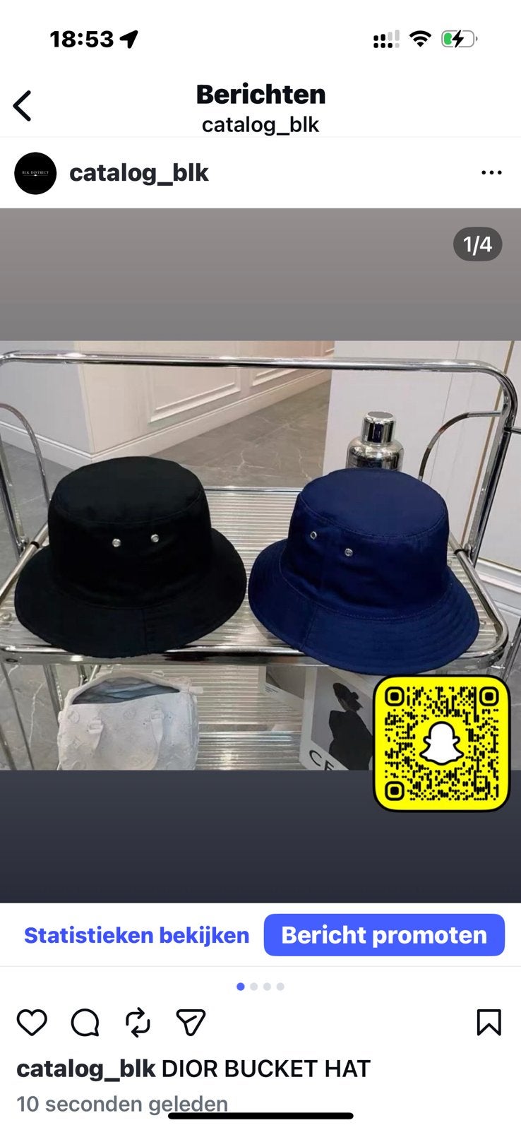 Dior bucket hat super edition, Kleding | Dames, Hoeden en Petten, Verzenden, Zo goed als nieuw, One size fits all