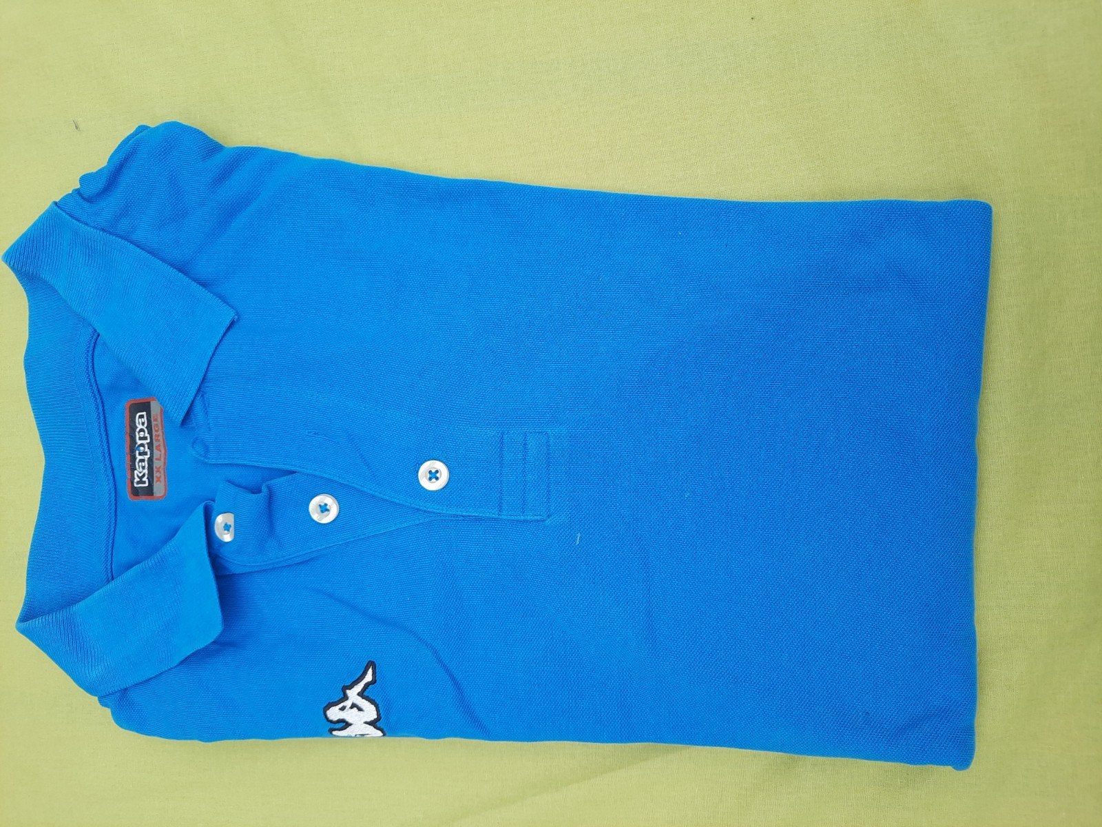 Kappa Polo Shirt Heren - Blauw, Kleding | Heren, Polo's, Ophalen of Verzenden
