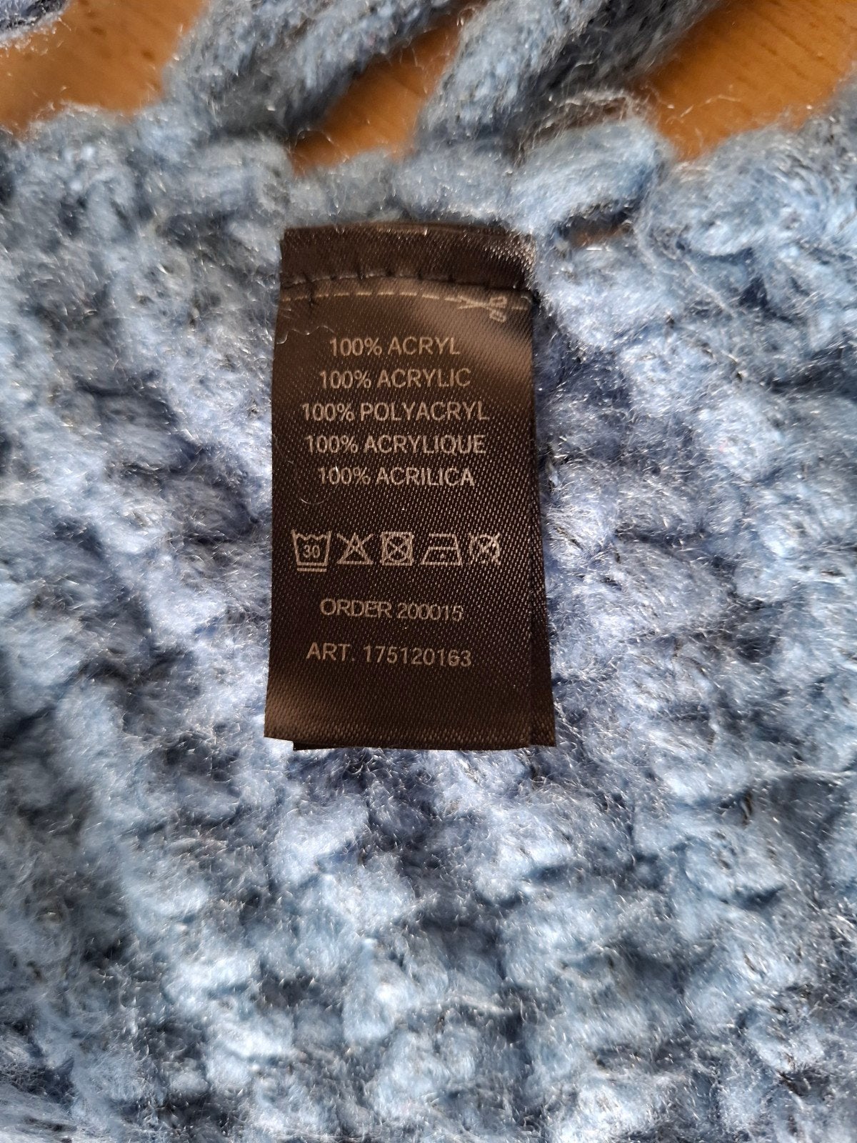 Sjaal Cape Stola Omslagdoek. Blauw!, Maat 46/48 (XL) of groter, Ophalen of Verzenden, Zo goed als nieuw, Sjaal