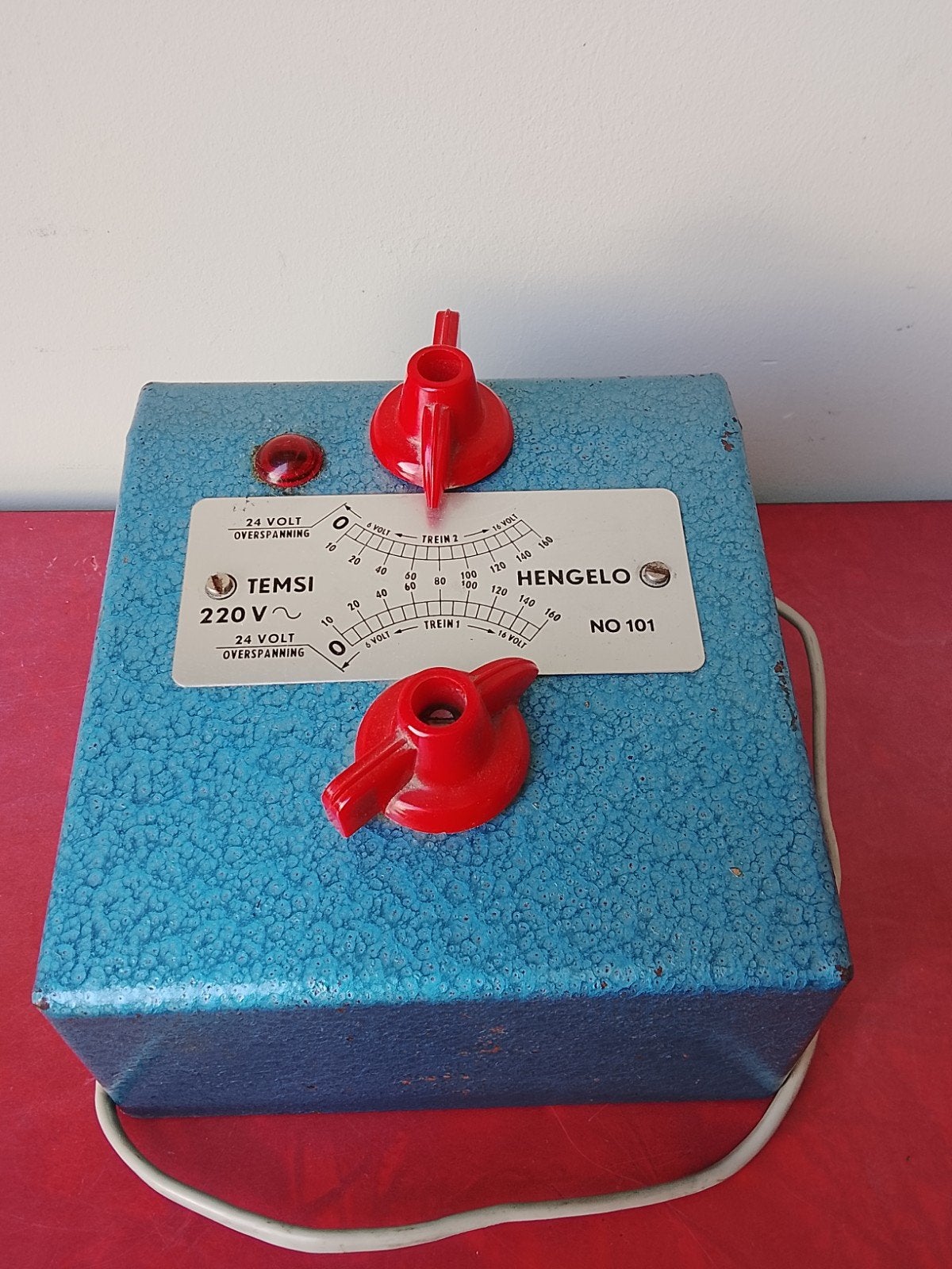 Temsi 220 V Hengelo no 101 tranformator, Ophalen of Verzenden, Gelijkstroom, Wagon, Overige merken