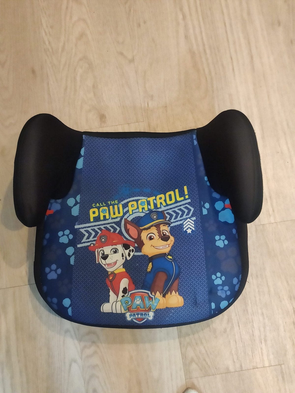 Autostoel zitverhoger Paw Patrol, Autogordel, 15 t/m 36 kg, Zo goed als nieuw, Ophalen