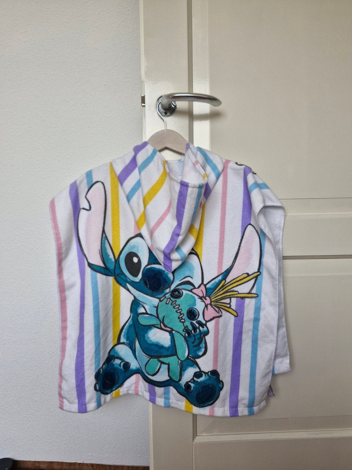 Stitch badponcho/strandhandoek 2 stuks One size, Disney, Jongen of Meisje, One size, Ophalen of Verzenden