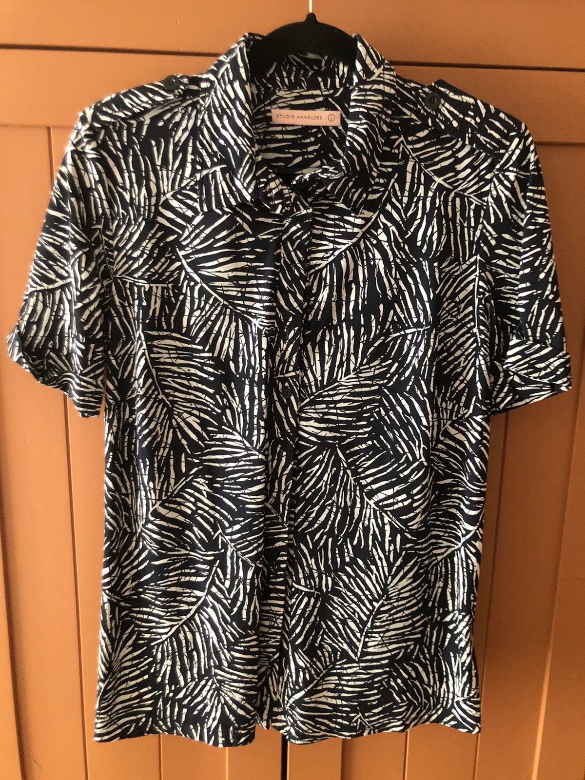 Blouse studio Anneloes maat L, Kleding | Dames, Blouses en Tunieken, Ophalen of Verzenden, Zo goed als nieuw, Maat 38/40 (M), Blauw