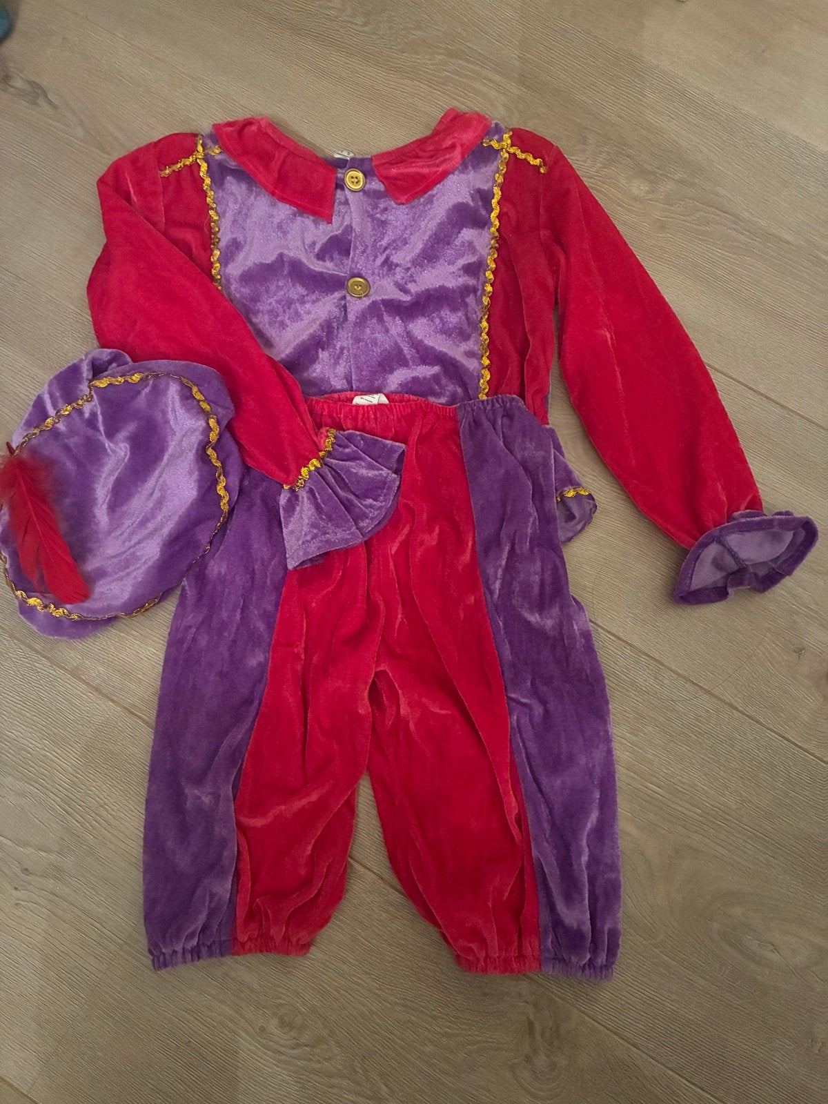 Sinterklaas Pietenpak voor kinderen (5-8 jaar), Ophalen of Verzenden, Zo goed als nieuw, 122 t/m 128, Meisje