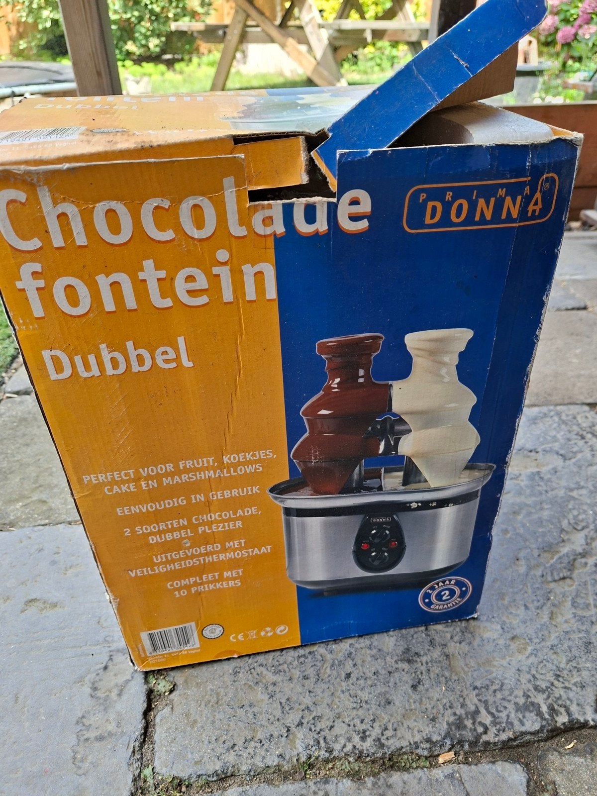 Prima Donna Dubbele Chocoladefontein - Nieuw in doos, Witgoed en Apparatuur, Ophalen of Verzenden, Nieuw
