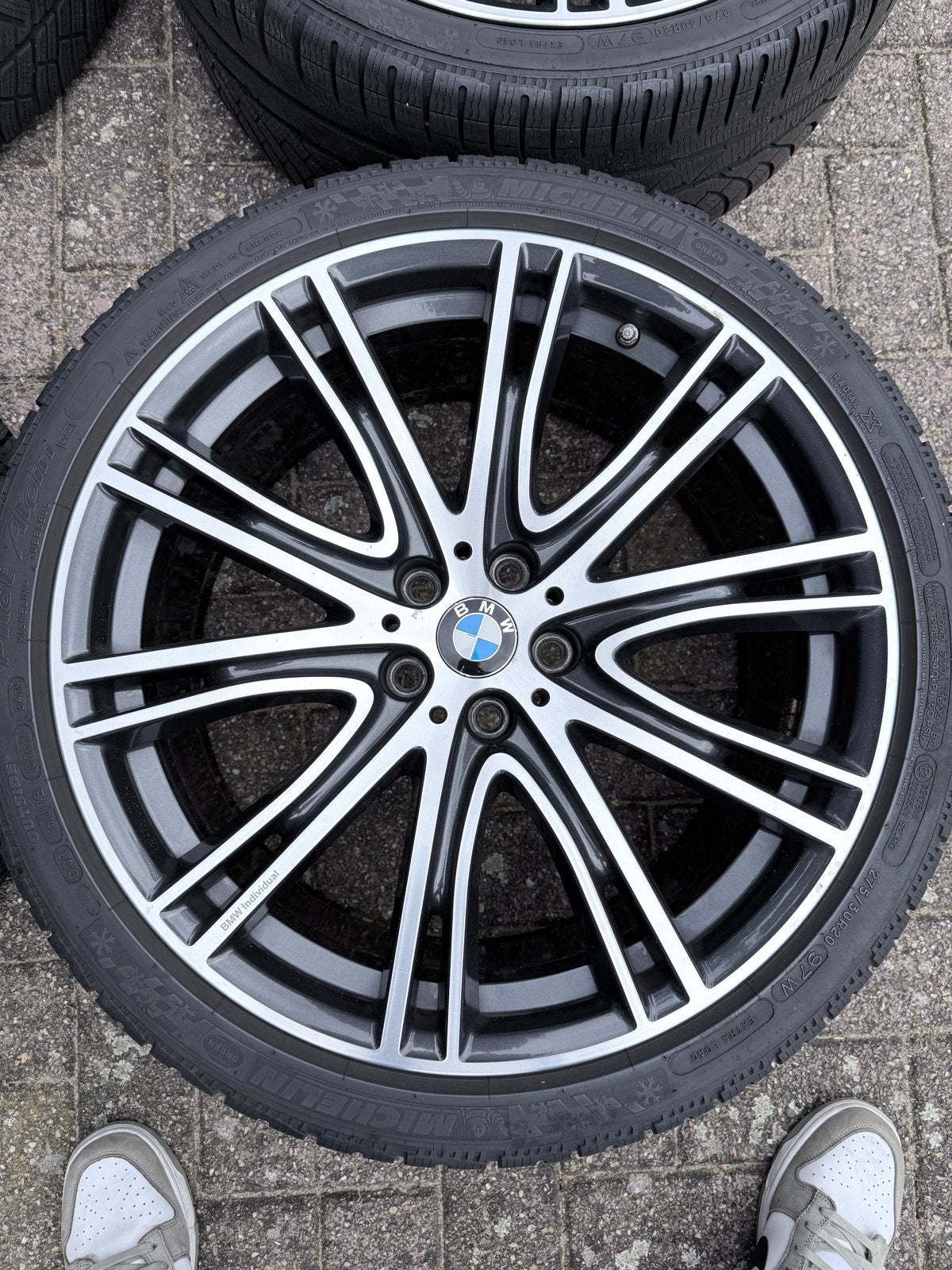 BMW 759i Individual 20 inch G30 G31 Michelin Winterbanden, Auto-onderdelen, Ophalen, Banden en Velgen, Winterbanden, Personenwagen