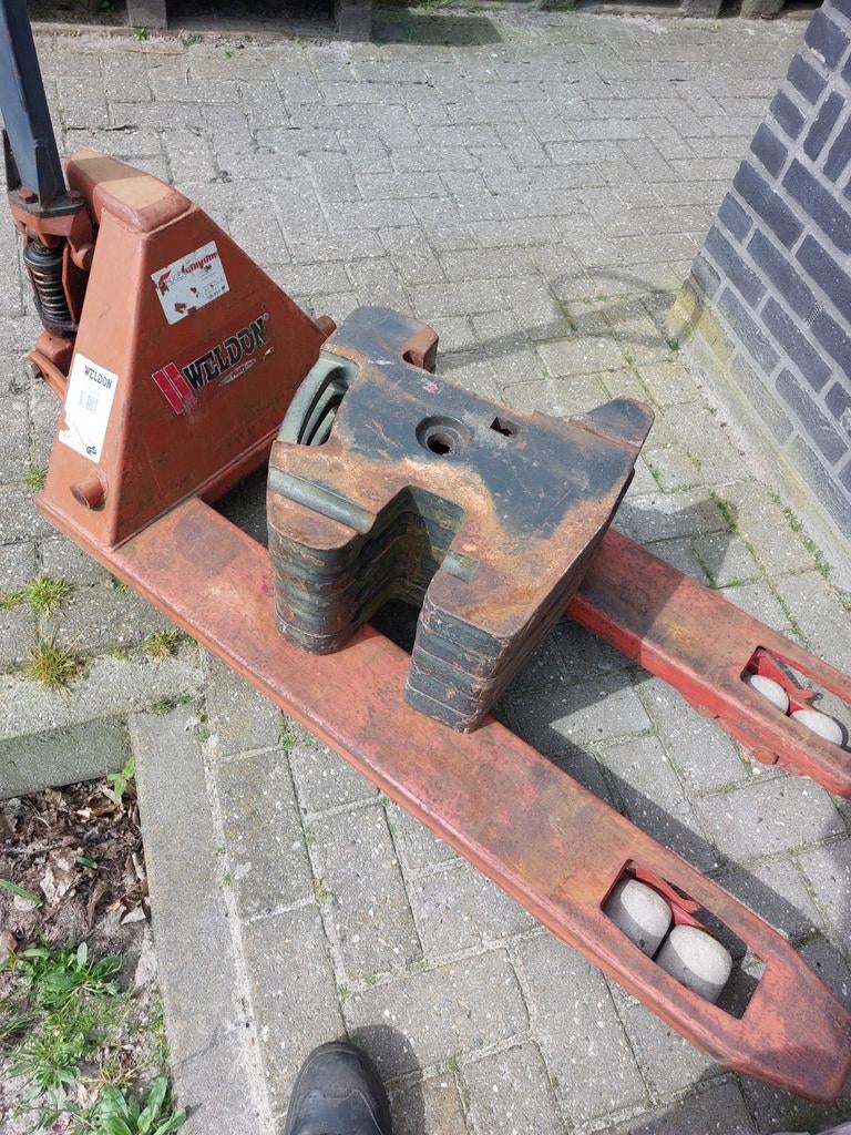 Frontgewichten New holland same landini, Ophalen