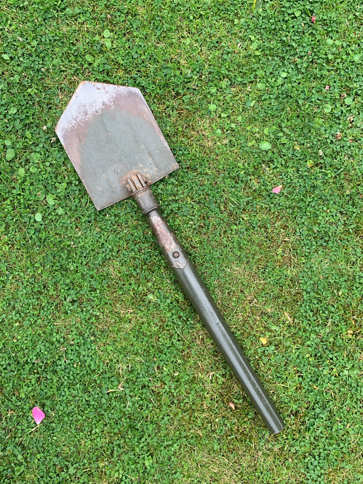 Vintage Leger Opvouwbare Schop - Gebruikt, Ophalen of Verzenden, Gebruikt