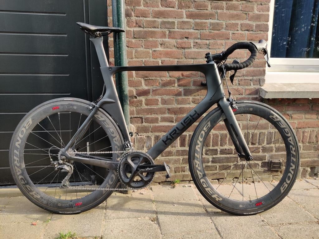 Krush Carbon Racefiets - Zo goed als nieuw, Fietsen en Brommers, Fietsen | Racefietsen, Overige merken, 28 inch, Carbon, Ophalen of Verzenden