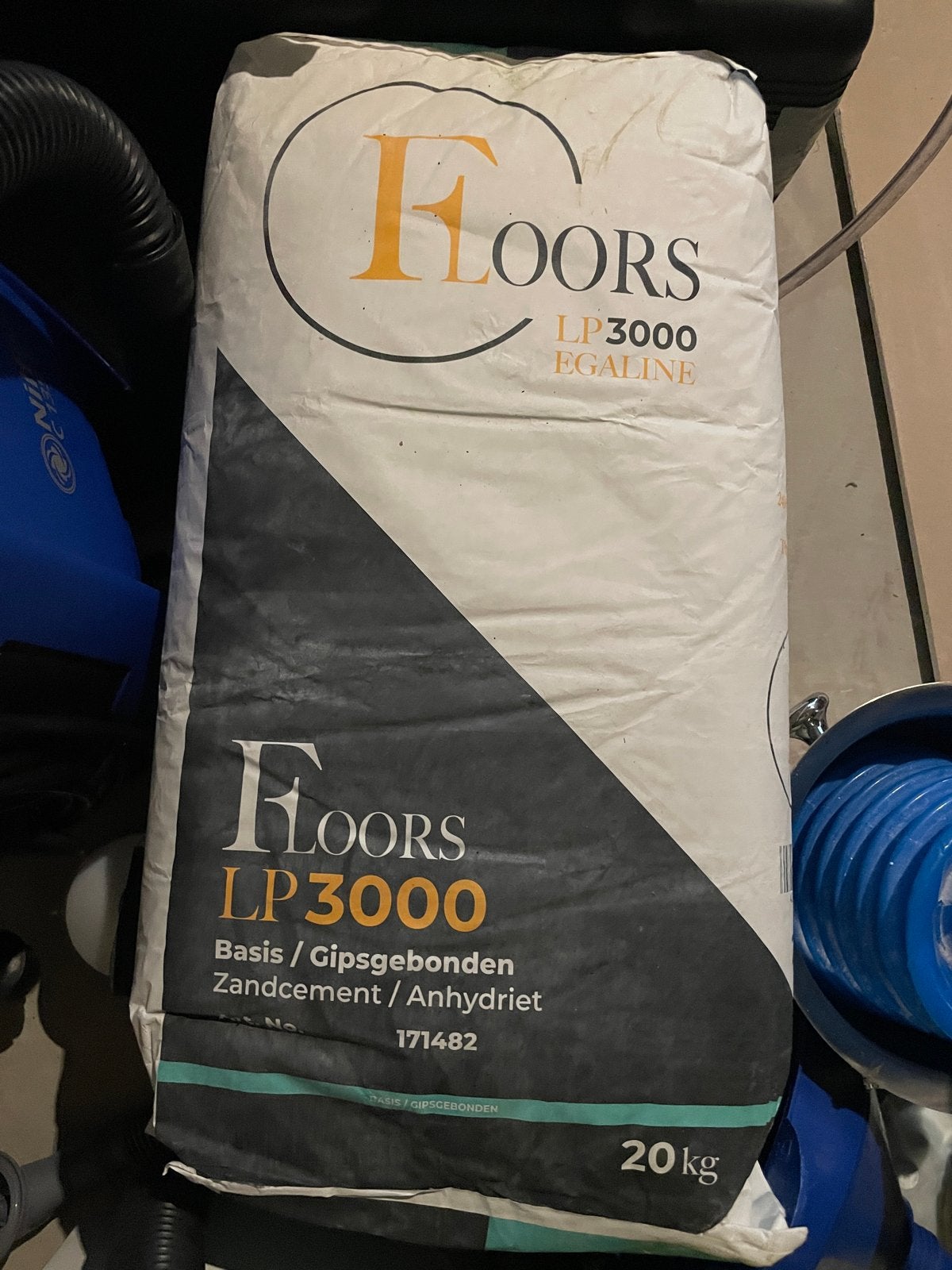 Floors LP3000 Egaline - 20 kg zak, Doe-het-zelf en Verbouw, Ophalen, Nieuw