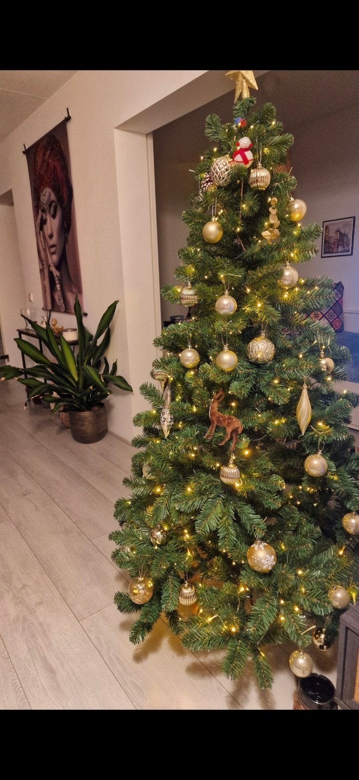 Triumph tree tuscan Kunstkerstboo 185cm, Ophalen, Zo goed als nieuw