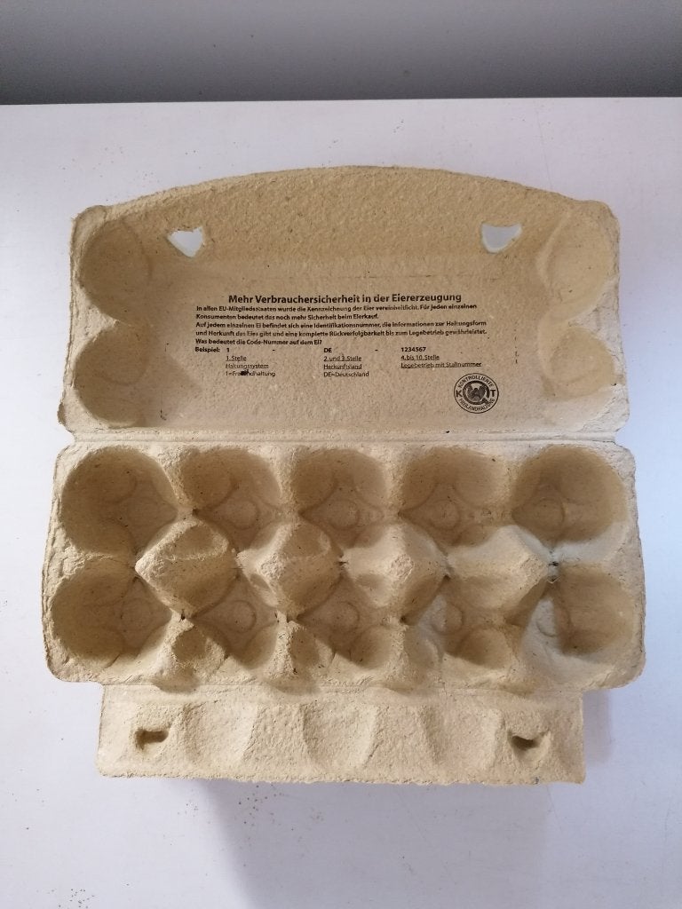 Eierdozen voor 10 eieren met opdruk (114 stuks), Dieren en Toebehoren, Pluimvee | Toebehoren, Ophalen of Verzenden, Nieuw, Overige typen