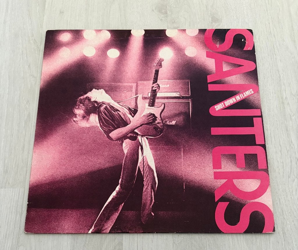 Santers - Shot Down In Flames, Ophalen of Verzenden, Gebruikt, LP