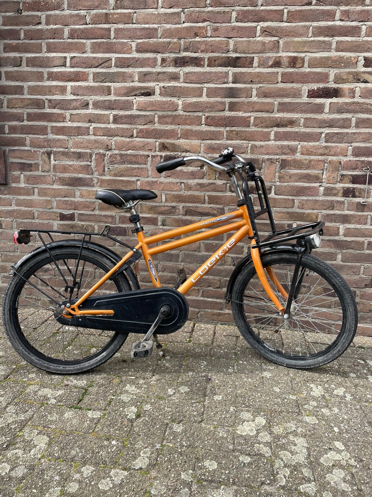 Jongensfiets 20 inch Loekie Pickup, Fietsen en Brommers, Ophalen, Terugtraprem, Gebruikt, Handrem