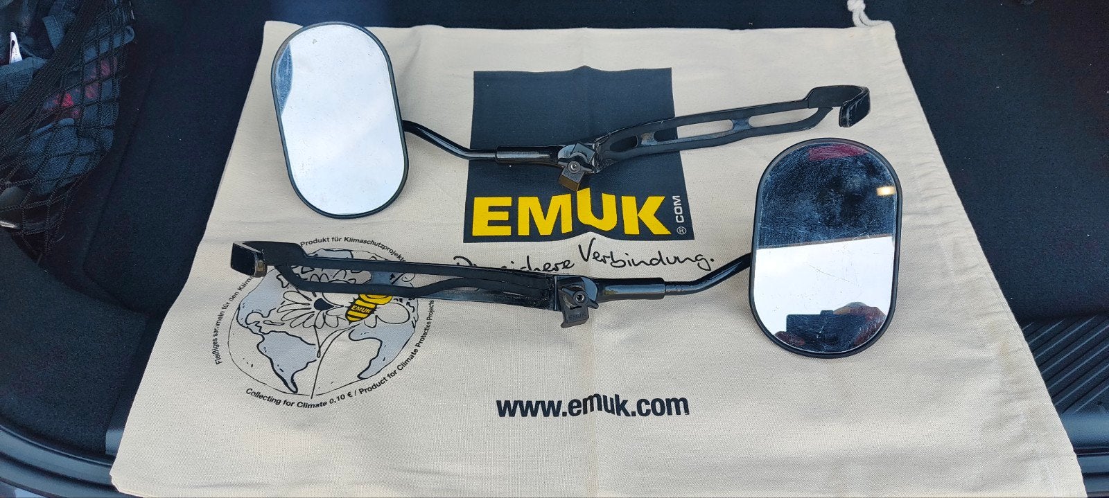 Emuk caravan spiegels voor BMW X3 (F25) 2010-2017, Auto-onderdelen, Spiegels, Ophalen of Verzenden, Gebruikt, BMW