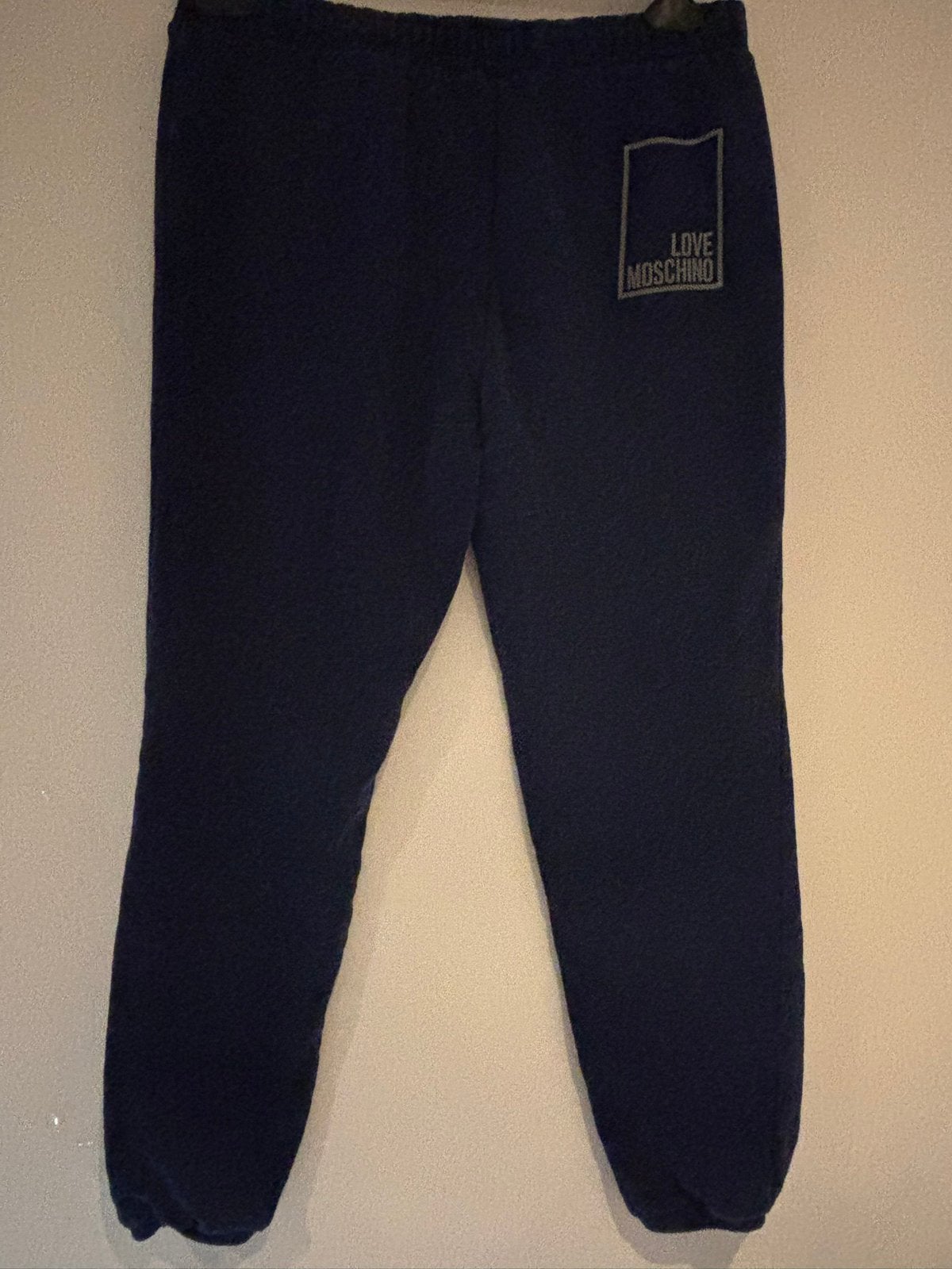 Love moschino joggingbroek maat it 44. M, Maat 38/40 (M), ., Zwart, Ophalen of Verzenden