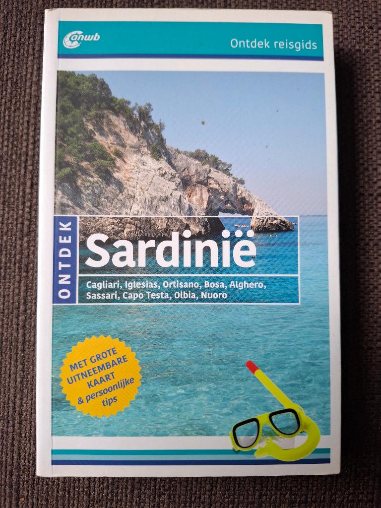 ANWB Ontdek Reisgids Sardinië - Met kaart en tips, Boeken, Europa, Ophalen of Verzenden, Reisgids of -boek, ANWB
