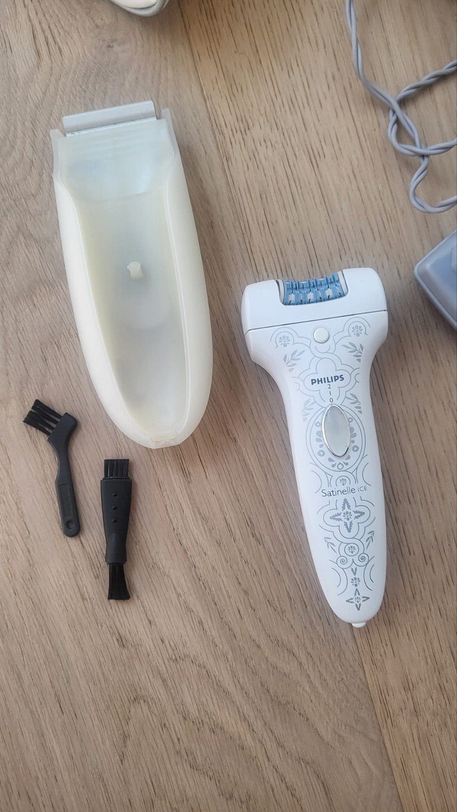 Philips Satinelle ICE Epilator met accessoires, Ophalen, Gebruikt, Scheren en Epileren