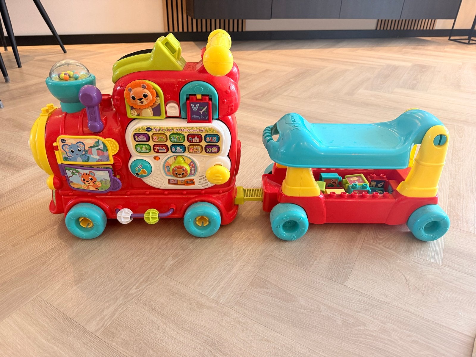 VTech Zoef Zoef Dieren Trein, Ophalen, Gebruikt, 6 maanden tot 2 jaar