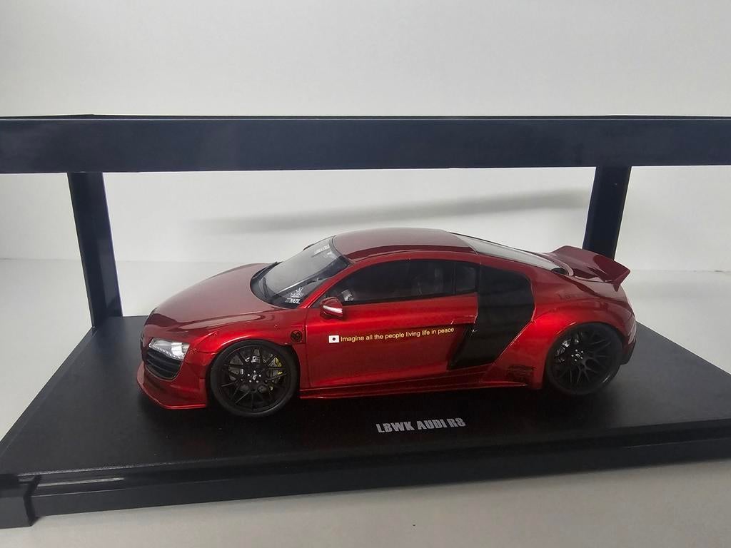 GT Spirit LBWK Audi R8 1:18, Ophalen of Verzenden, Zo goed als nieuw, Auto, Overige merken