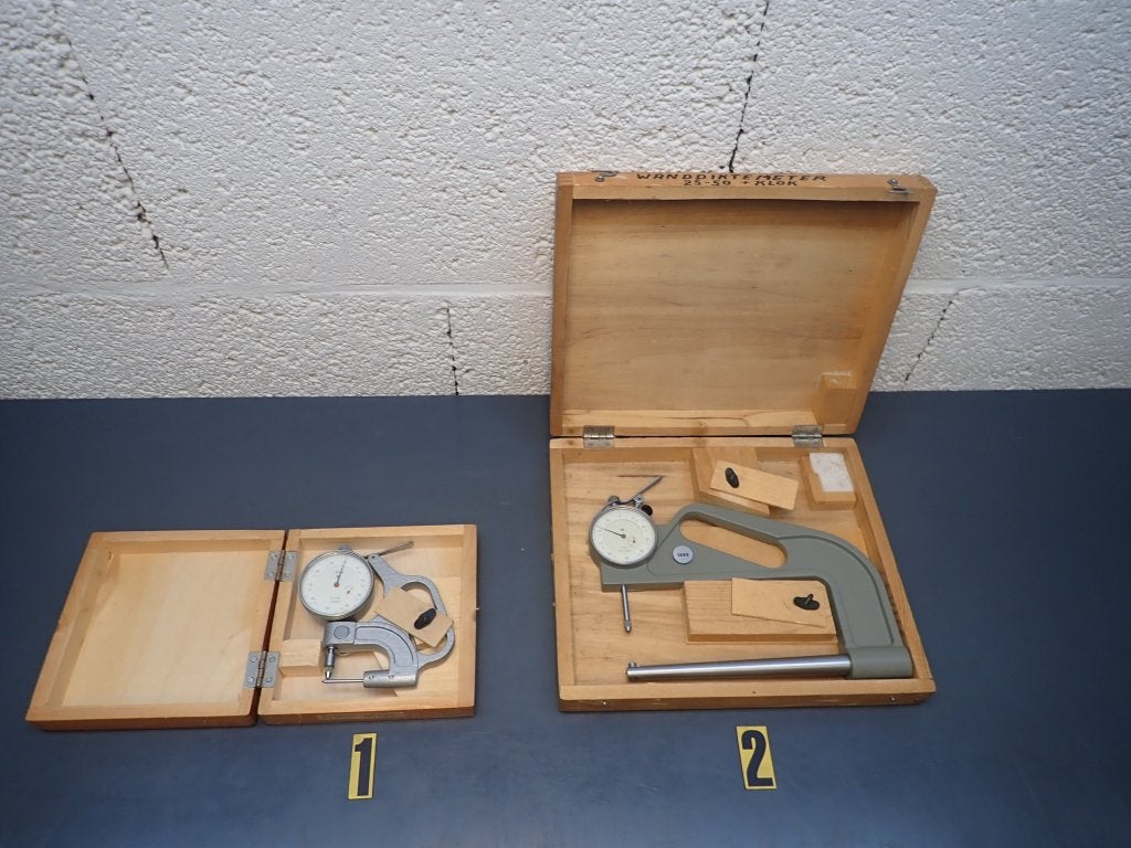Wanddiktemeter / Pijpdikte meter / Micrometer 0.01mm, Niet ingevuld, Gebruikt, Afstand, Niet ingevuld