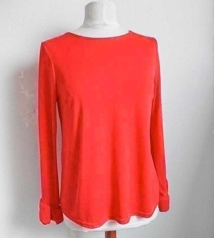 G.Ricceri rode top blouse M/L in mooie conditie, Maat 38/40 (M), Verzenden, Zo goed als nieuw, G. Ricceri