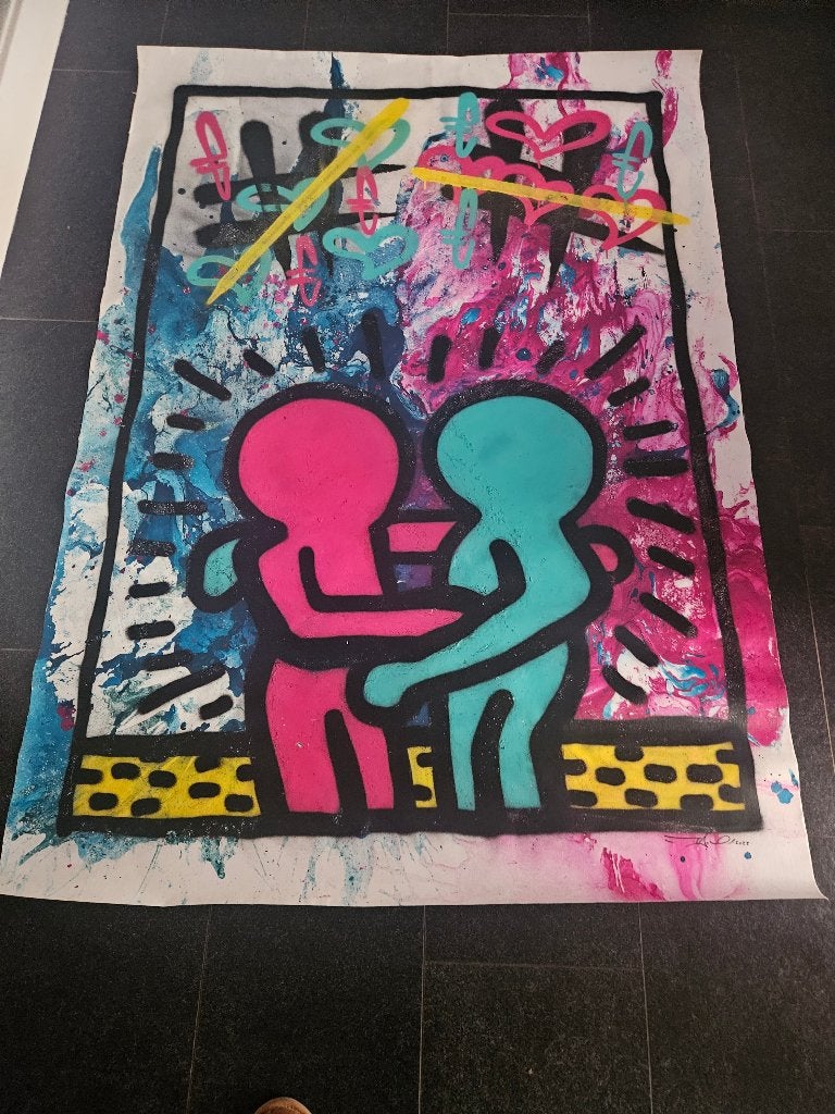 Ram last man standing schilderij met certificaat, Ophalen