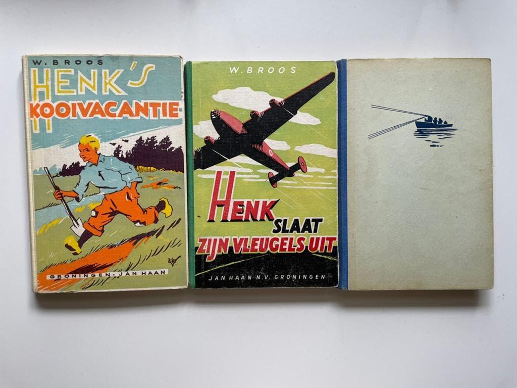 Henk Bouwens oorlogstrilogie - Wim Broos, Gelezen, Ophalen of Verzenden, Fictie, Wim broos