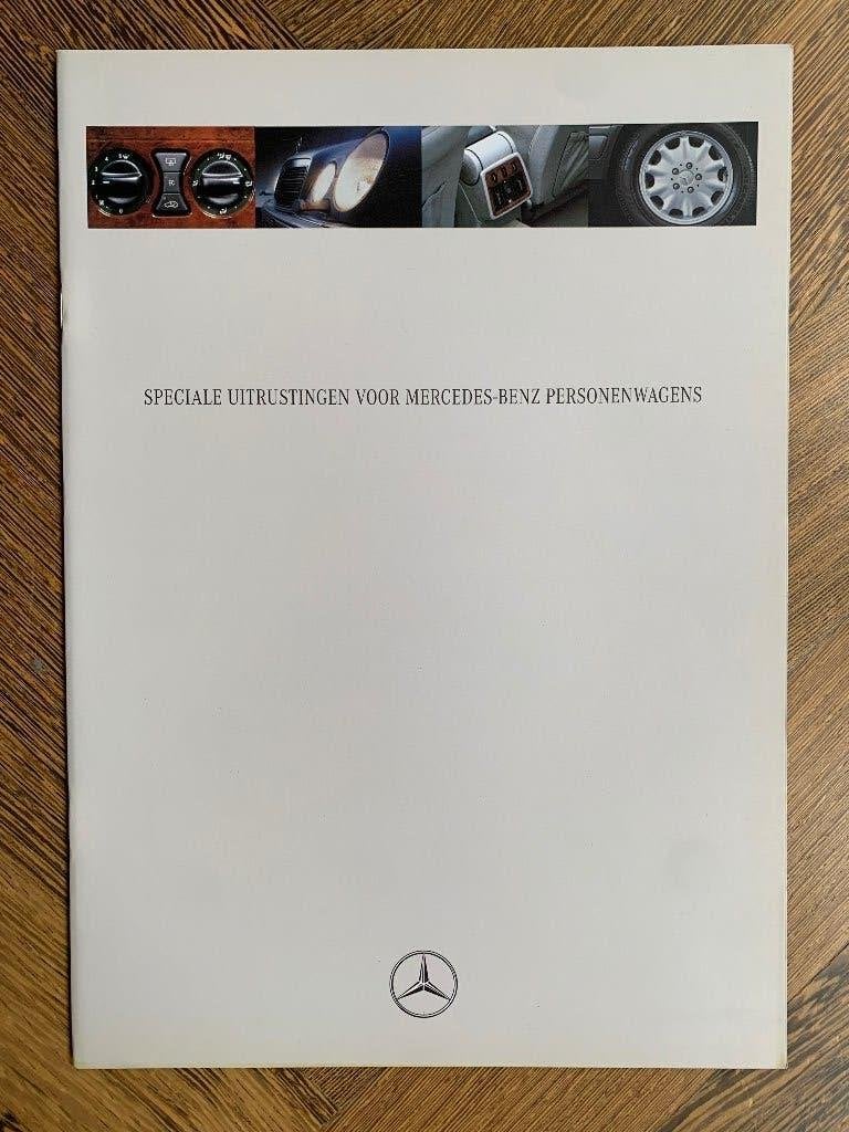 NL brochure folder Mercedes-Benz Speciale uitrustingen 1996, Nieuw, Mercedes-Benz, Mercedes, Ophalen of Verzenden