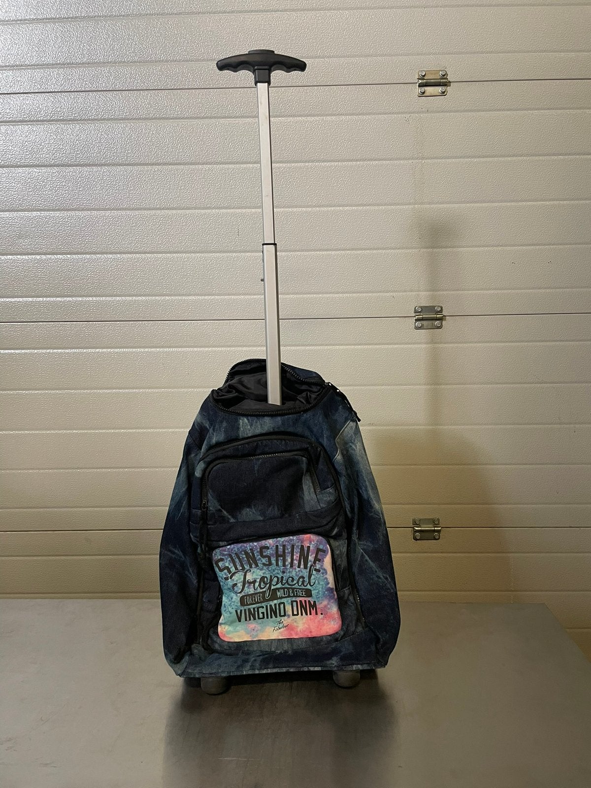 Vingino Rugtas / Reistas / Trolley, Wieltjes, 20 tot 30 cm, Blauw, Minder dan 40 cm