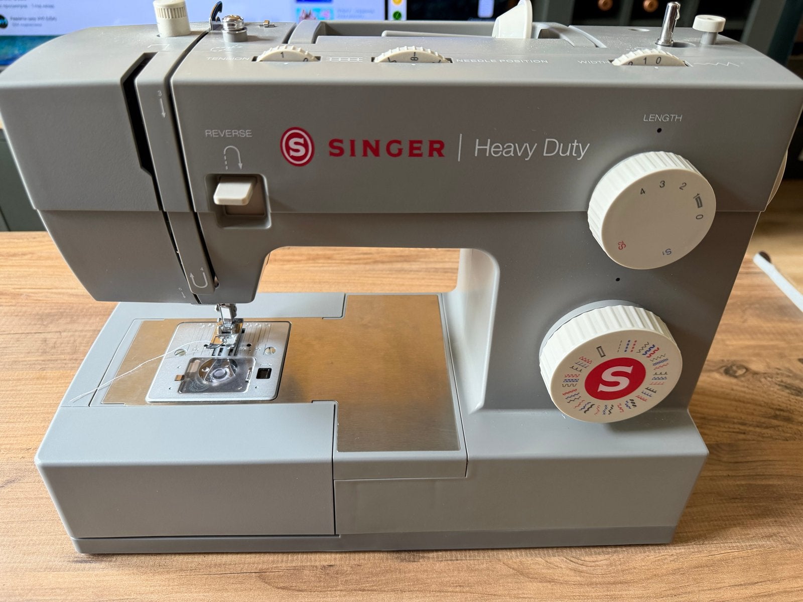Singer HD4432 Heavy Duty Naaimachine - Zo goed als nieuw, Ophalen of Verzenden, Zo goed als nieuw, Naaimachine, Singer