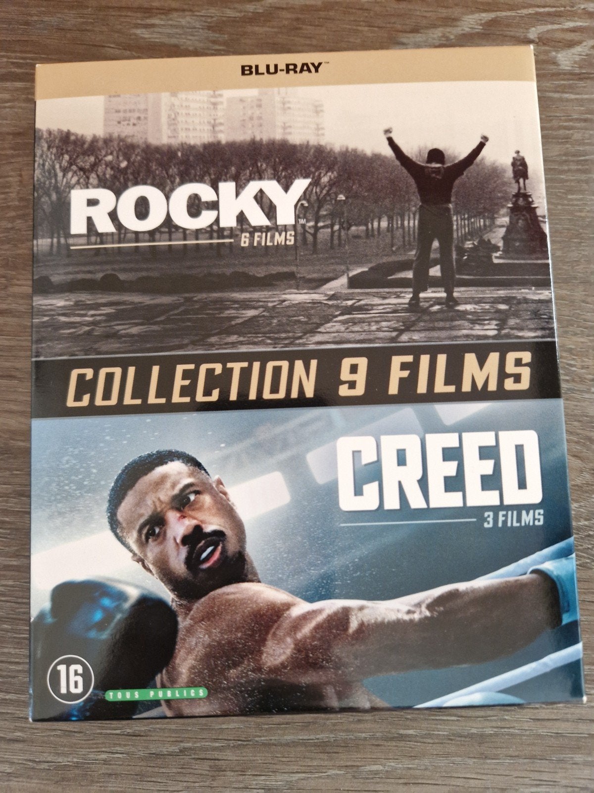 Rocky / Creed 9-film blu-ray Collection box, Nederlands, Boxset, Actie, Ophalen of Verzenden