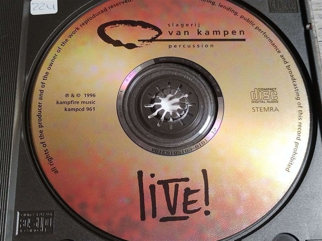 Slagerij Van Kampen ‎– Live!, Ophalen of Verzenden, Zo goed als nieuw