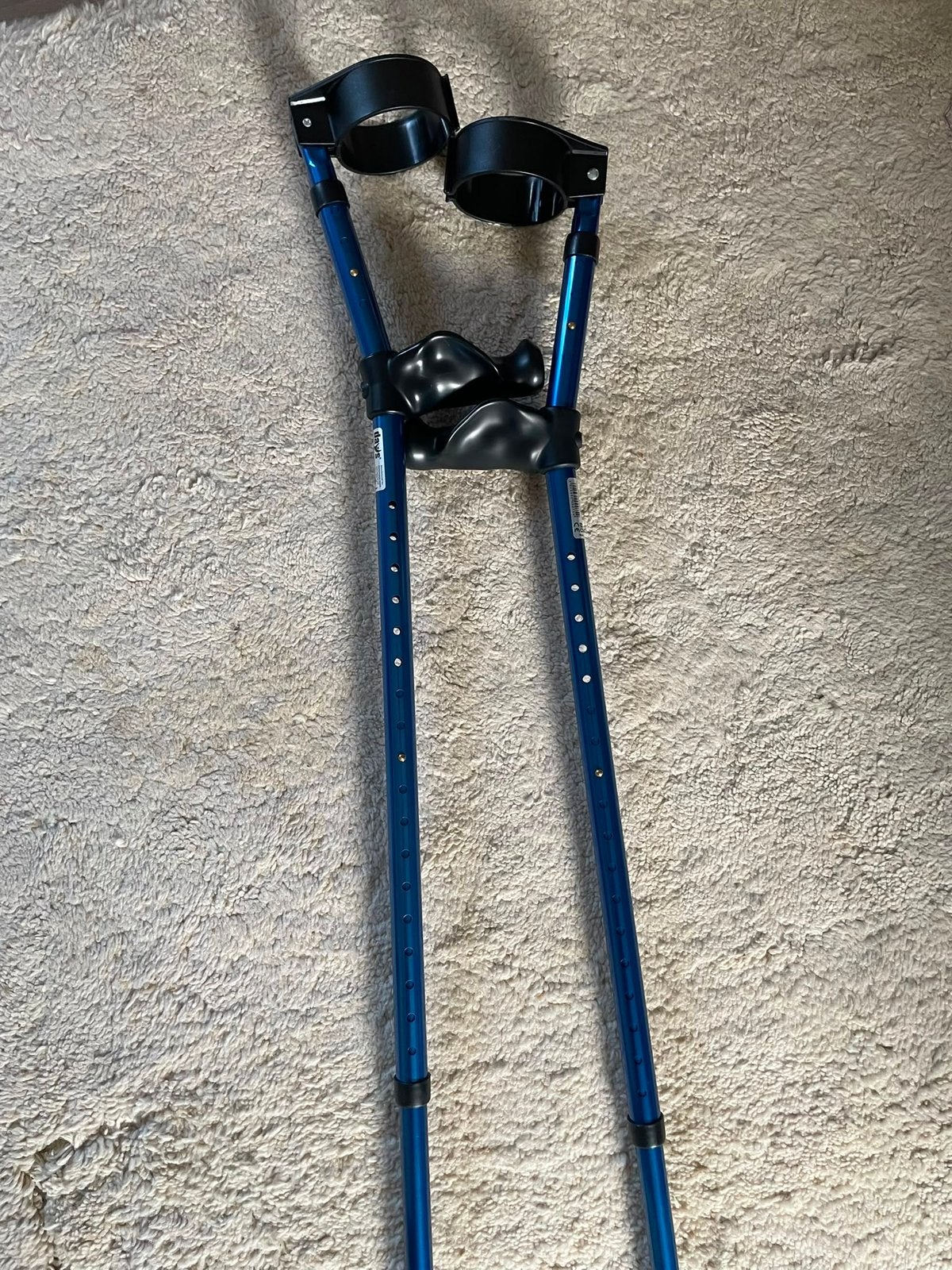 Krukken Days, model 124XAT, (blauw/zwart), Ophalen, Zo goed als nieuw