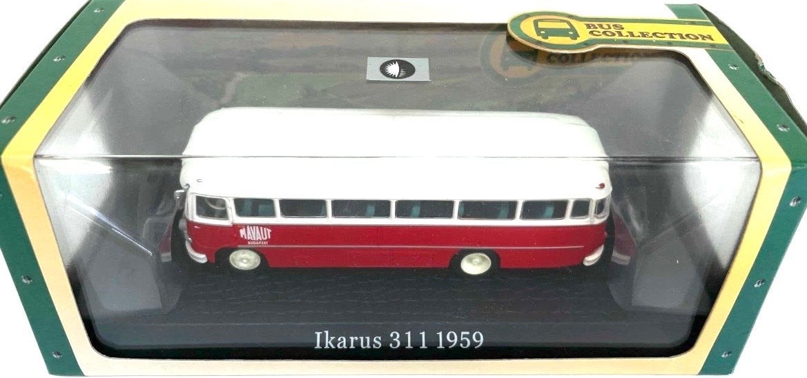 Ikarus 311 1959 Bus Model - Bus Collection, Hobby en Vrije tijd, Ophalen of Verzenden, Nieuw, Overige typen, Overige merken