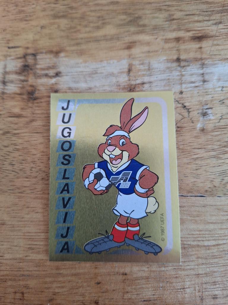 Voetbalplaatje panini euro 92, Verzamelen, Sportartikelen en Voetbal, Ophalen of Verzenden, Zo goed als nieuw, Buitenlandse clubs