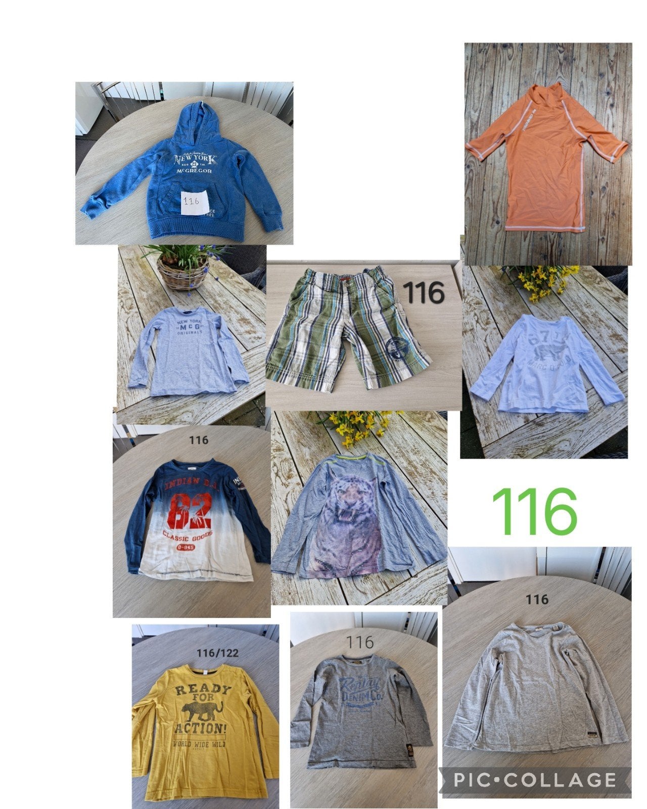 kleding pakket 116 jongens 10.delig, Ophalen of Verzenden, Gebruikt, Maat 116
