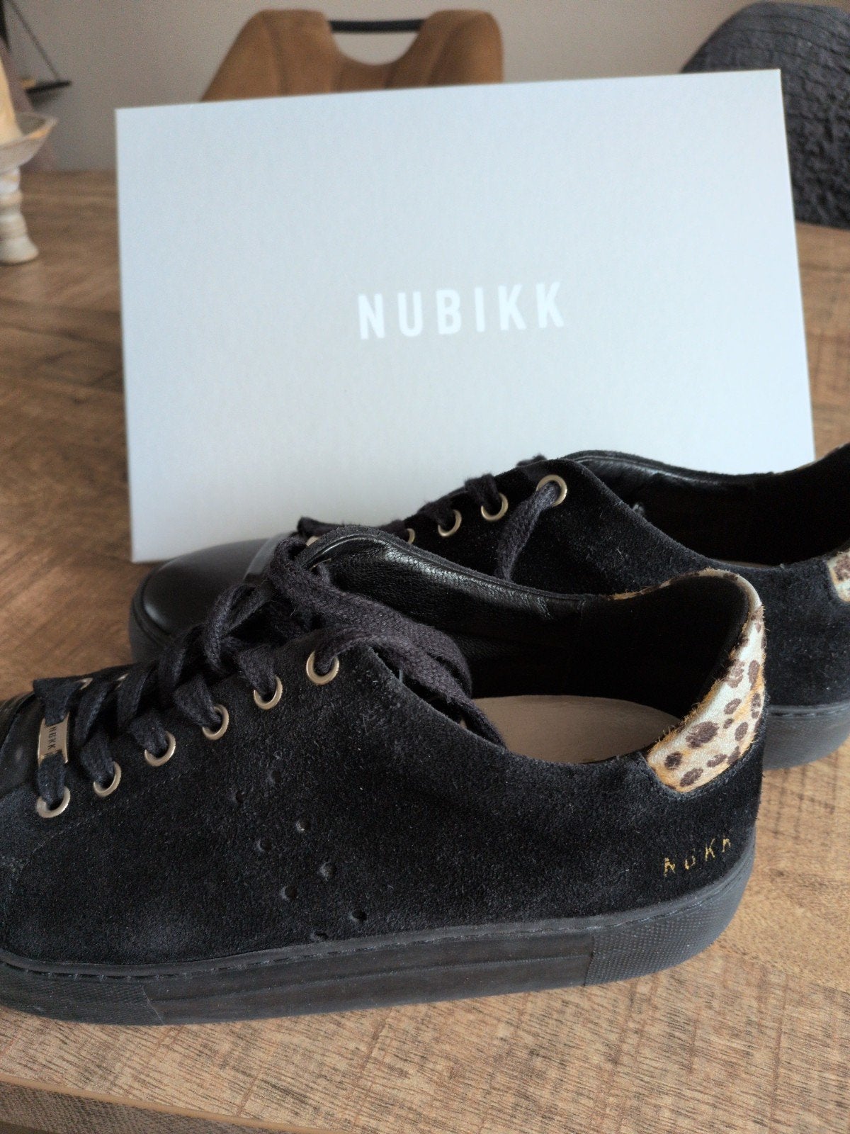 zwarte nubikk damesschoen maat 39., Kleding | Dames, Nubikk., Zwart, Ophalen of Verzenden, Sneakers of Gympen