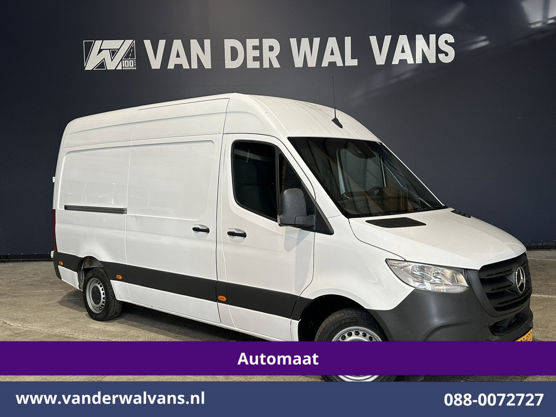 Mercedes-Benz Sprinter 317 CDI 170pk 9G-Tronic Automaat 3500, Automaat, Gebruikt, 4 cilinders, Wit
