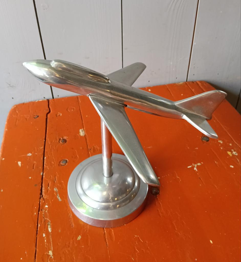 Art-deco model van vliegtuig. Bureau accessoire., Ophalen of Verzenden