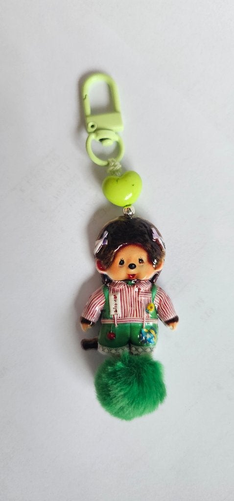 groene monchichi keychain, Verzamelen, Ophalen of Verzenden, Nieuw, Overige typen