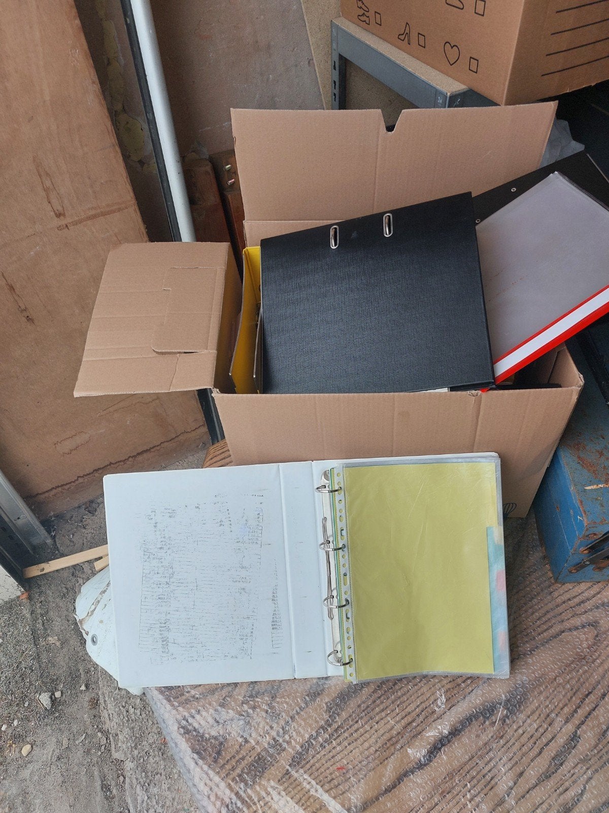 Ordners mappen, Diversen, Ophalen