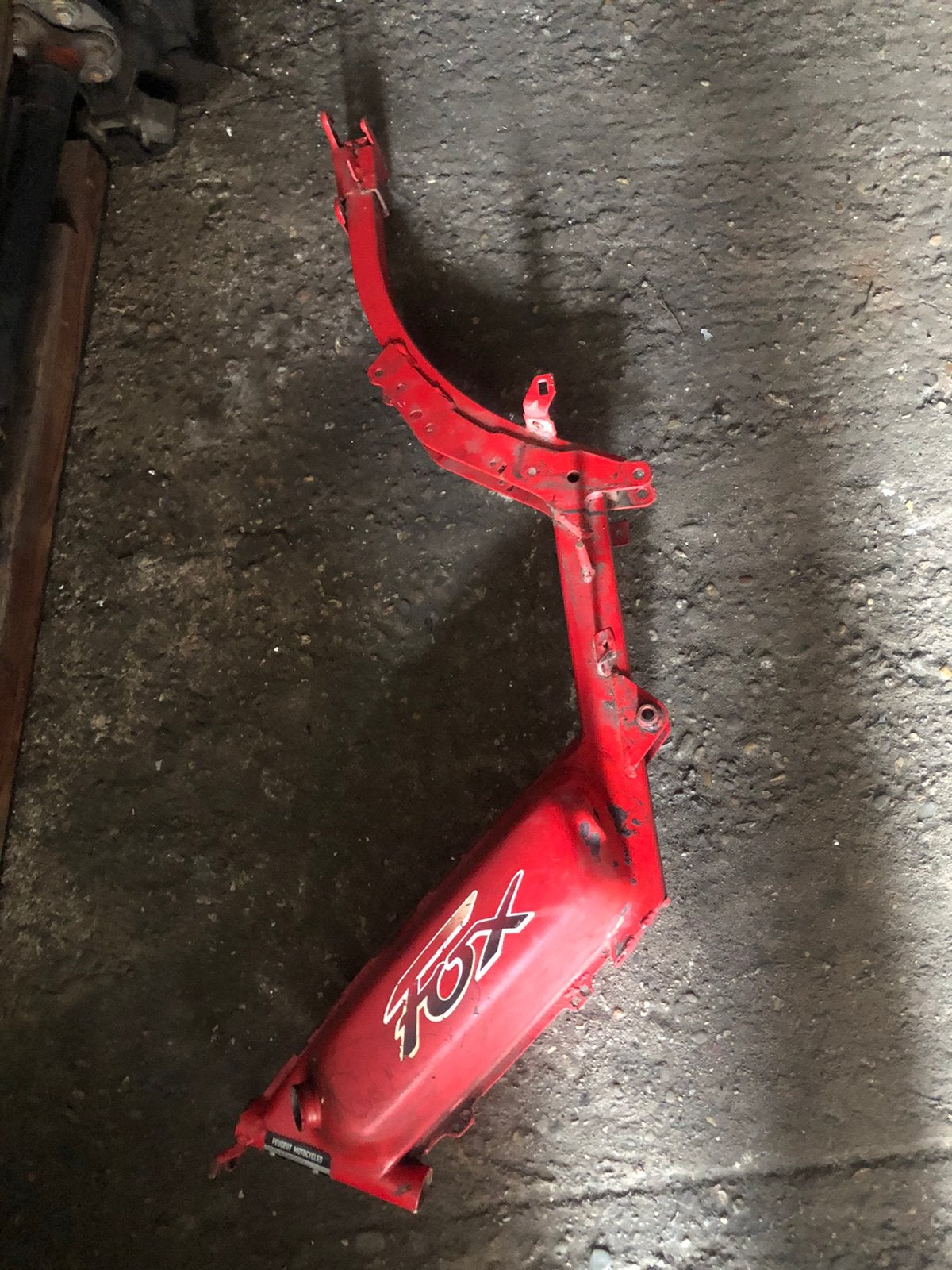 Peugeot fox frame rood normale standaard uitvoering, Ophalen, Frame