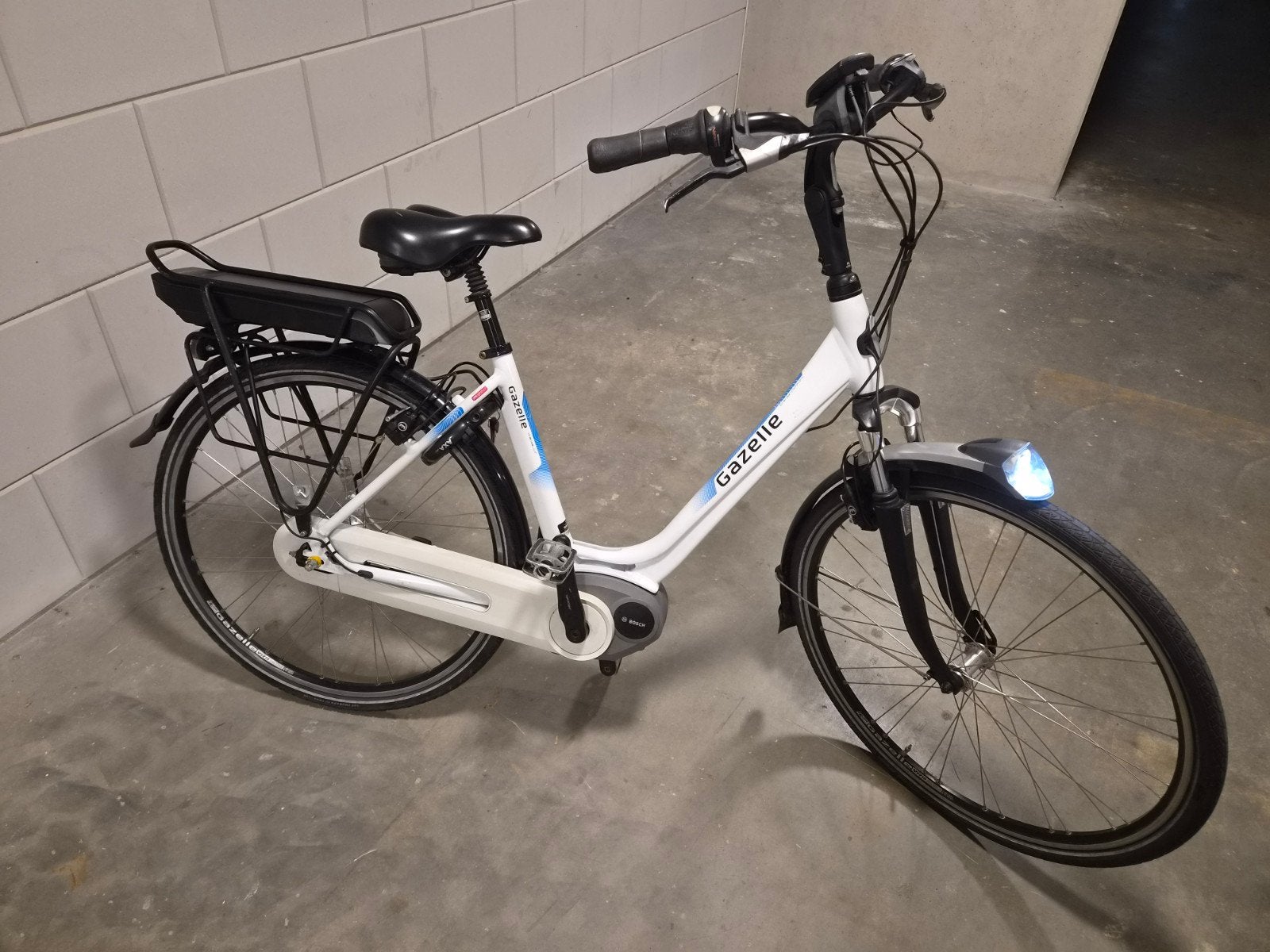 Gazelle Orange bosch middenmotor zgan framemaat 49, Fietsen en Brommers, Fietsen | Dames | Damesfietsen, 47 tot 50 cm, Ophalen of Verzenden