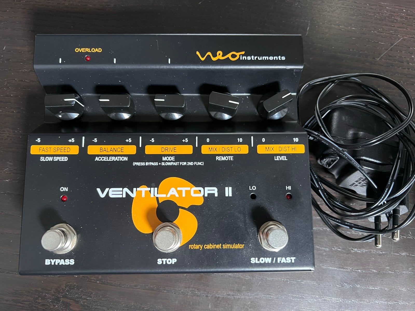 Neo Instruments Ventilator II Mint Condition + Power Supply, Muziek en Instrumenten, Effecten, Verzenden, Zo goed als nieuw, Chorus