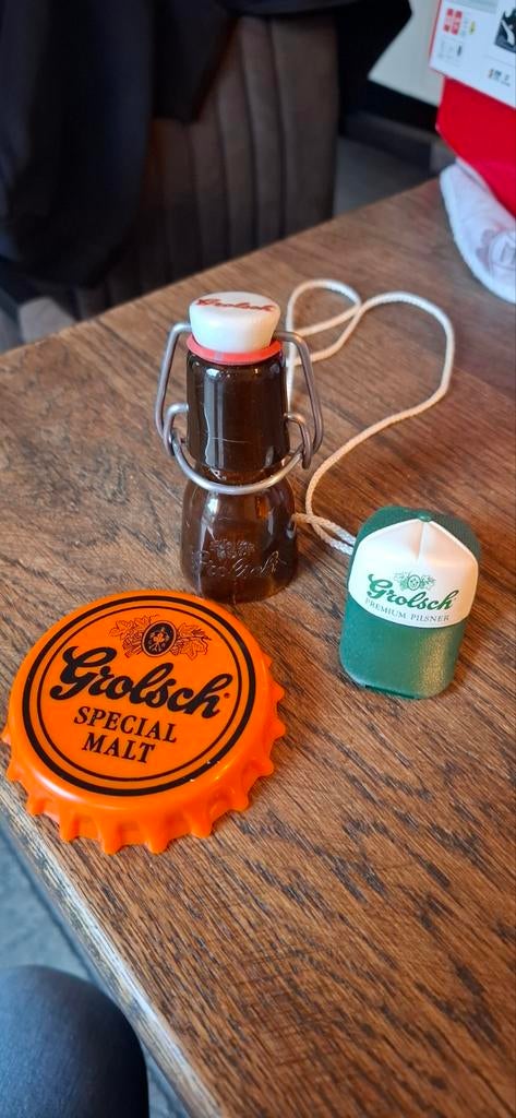 3 Grolsch openers, Verzamelen, Biermerken, Ophalen of Verzenden, Grolsch