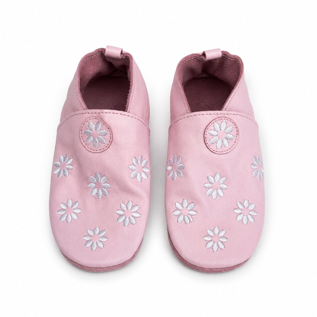 OXXY babyslofjes met bloemen – roze – maat XL (maat 24), Schoentjes, Meisje, ., Nieuw