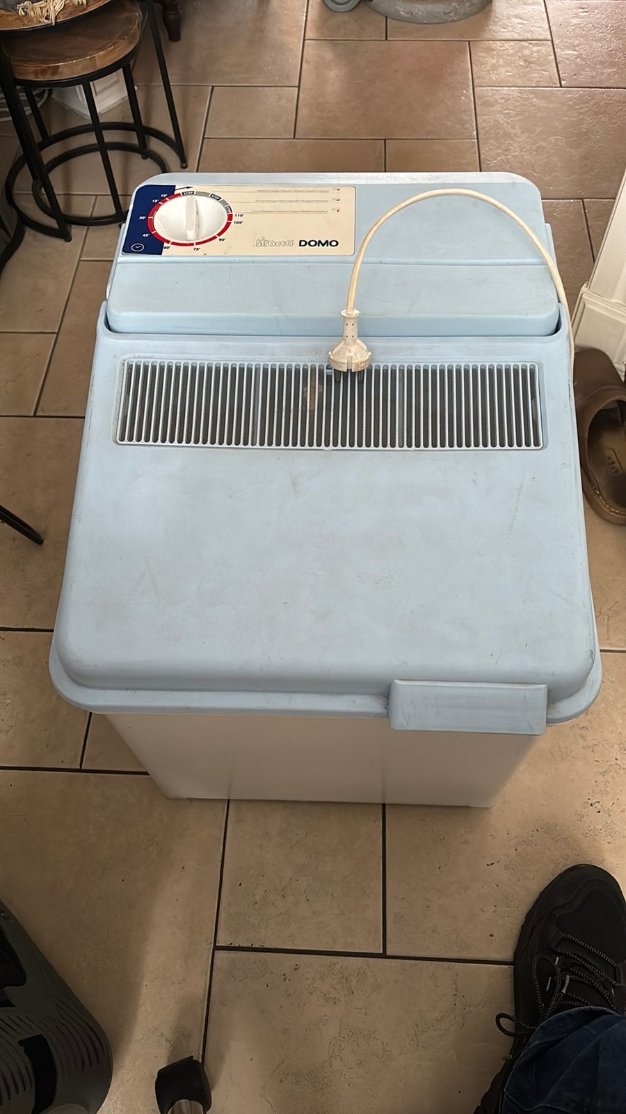 domo sirocco mini wash wasmachine voor op camping of boot, Ophalen of Verzenden, Gebruikt