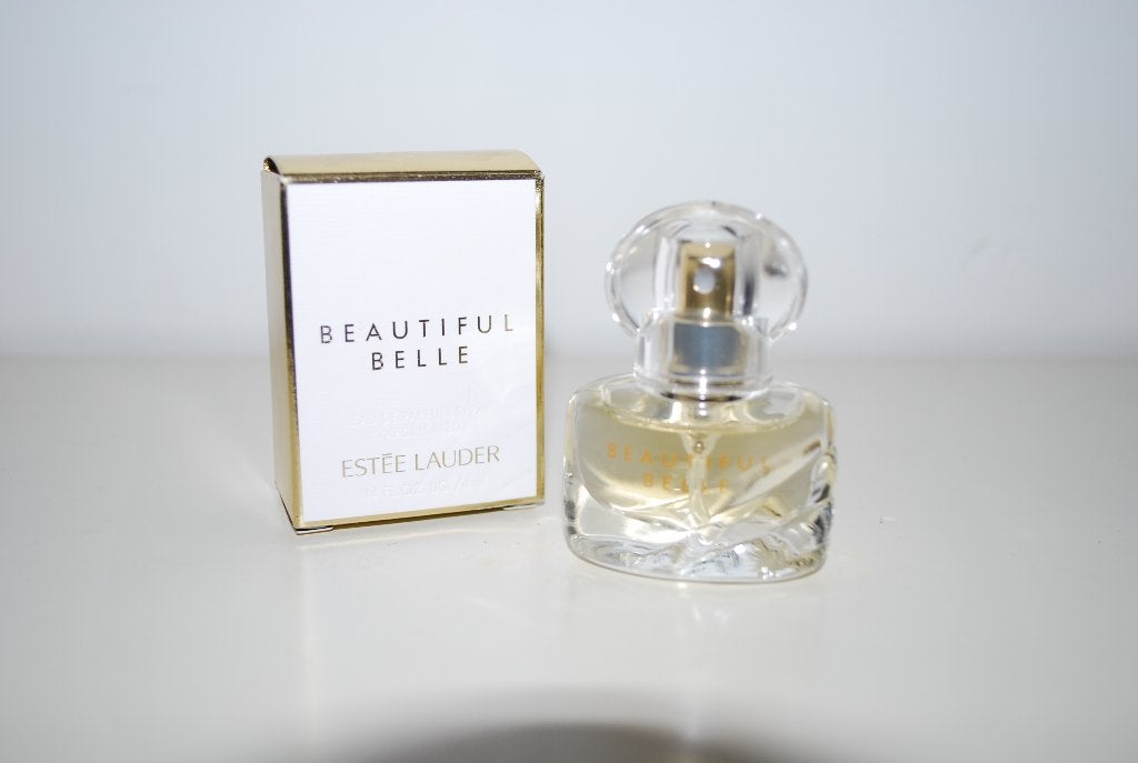 Miniatuur Estee Lauder Beautiful Belle, Ophalen of Verzenden, Zo goed als nieuw, Miniatuur, Gevuld